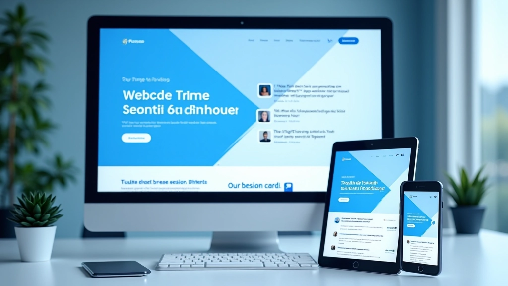 B2B services website design